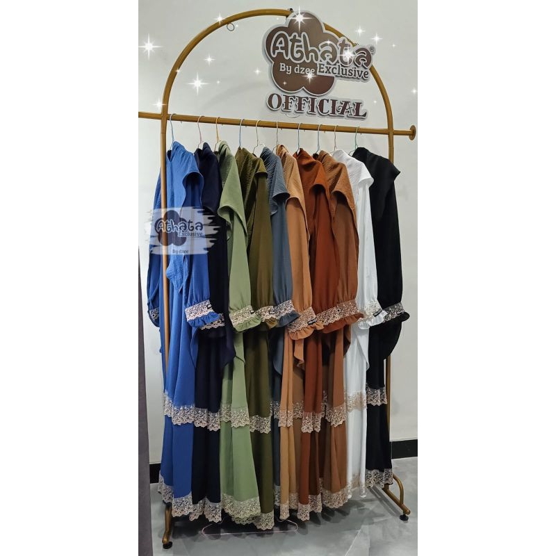 [NEW] YASMIN SET SYAR'I ORI ATHATA EXCLUSIVE/GAMIS SET TERBARU ATHATA BY DZEE