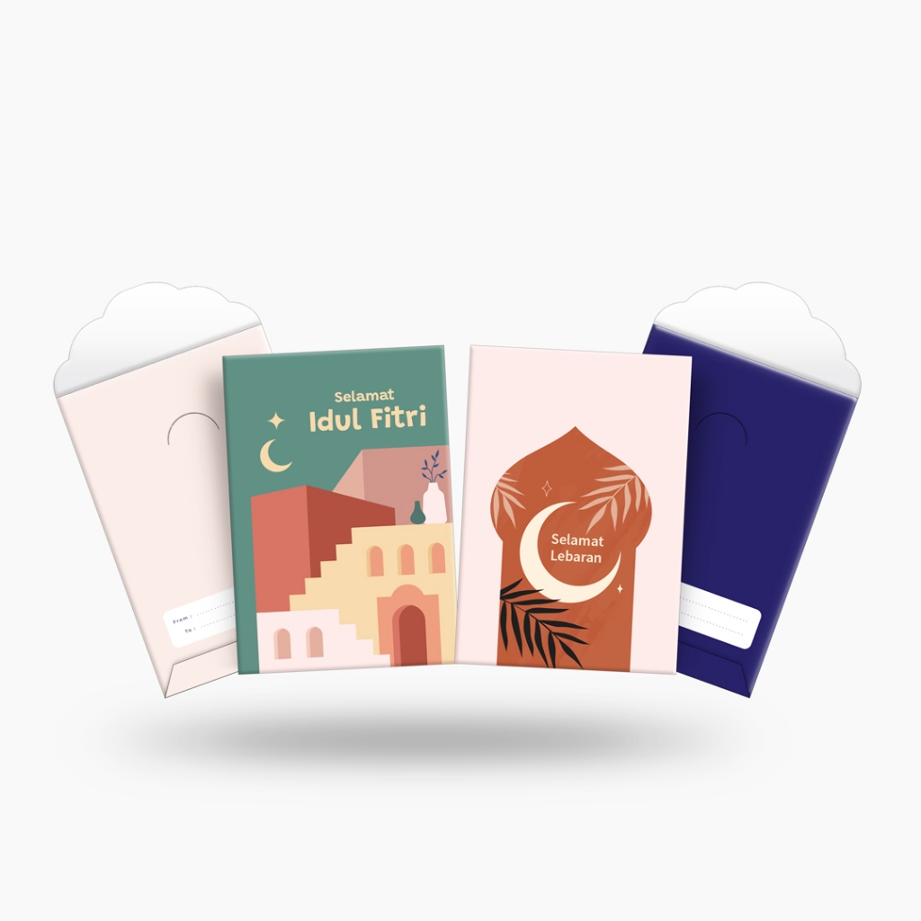 

bukuqu Amplop [Isi 6 Pcs] S #Islamic - Edisi Lebaran - Uk 5,5x8 cm - Idul Fitri - Angpau