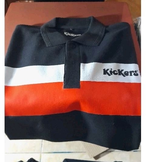 Kaos polo shirt Pria Kickers