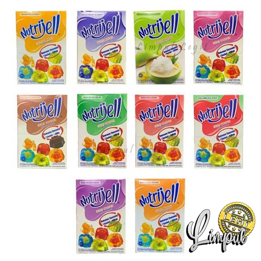 

Termurah!! Nutrijel Jelly Powder | Jely Jeli Agar Agar All Varian Rasa