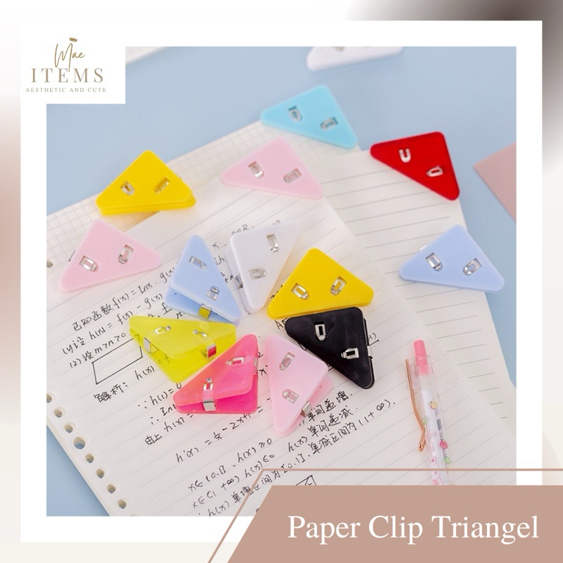 

Cute Papaer Clip Triangle / Paper Clip Segitiga Warna