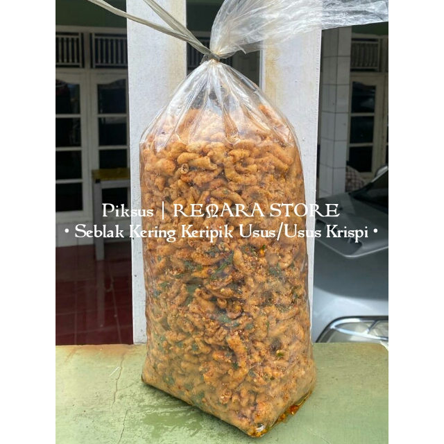 

2.000 Gram | Piksus (Seblak Kering Keripik Usus/Usus Krispi)