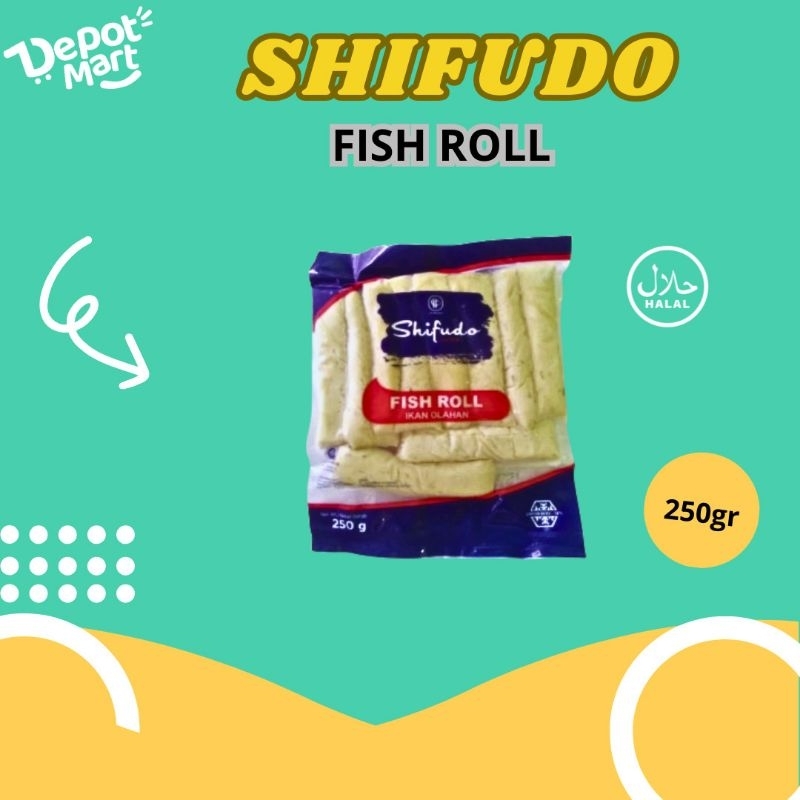 Shifudo Fish Roll  - Bahan Sate Seafood, Steamboat, Tomyam dan Lok Lok Depot Mart