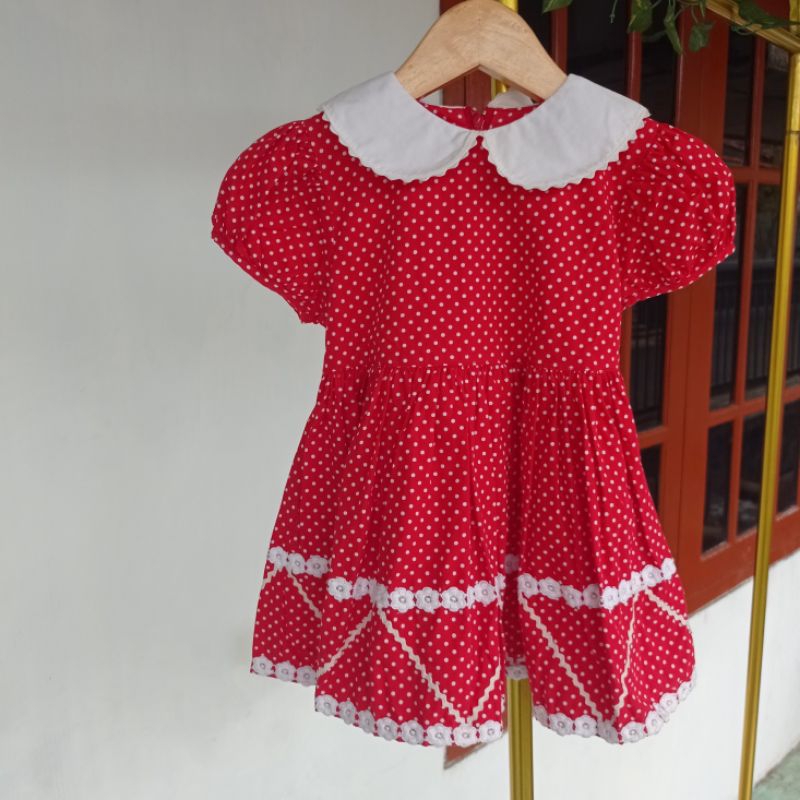 Dress shirley temple | dress anak premium | dress lebaran anak