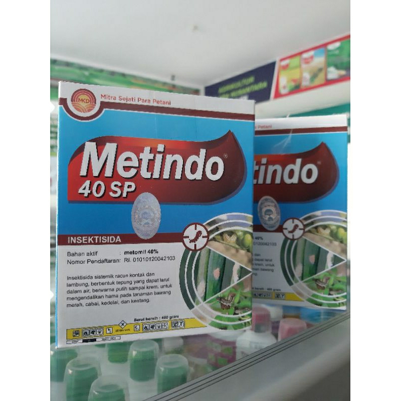 Metindo 40SP 400gr Insektisida / Ovisida Pencegah dan Pembasmi Hama Ulat pada Tanaman