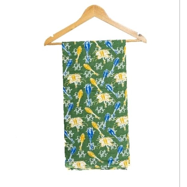 Kain Batik Belitung Motif Daun Simpor Gambus