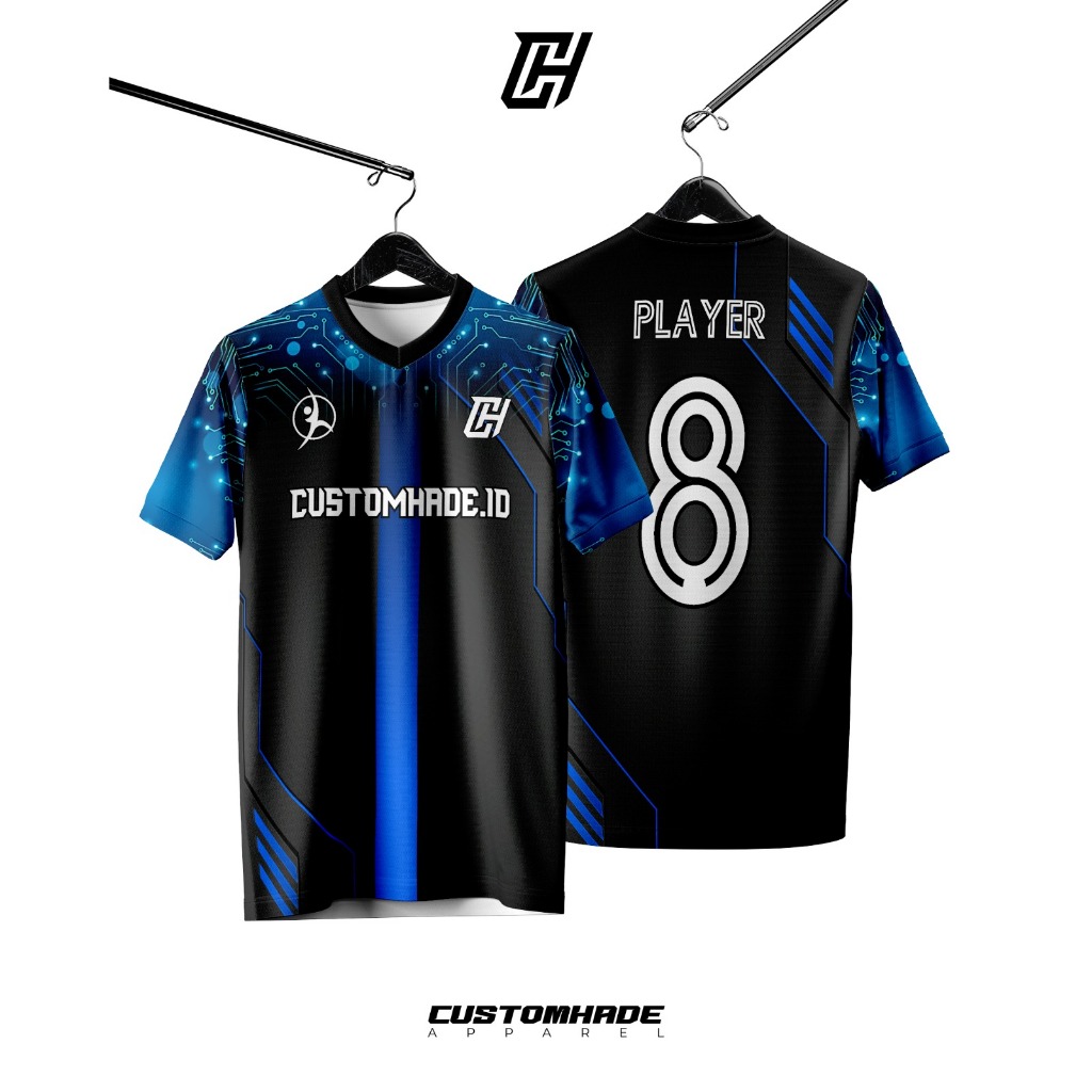 Kaos Baju Jersey Futsal Motif Batik - Customhade