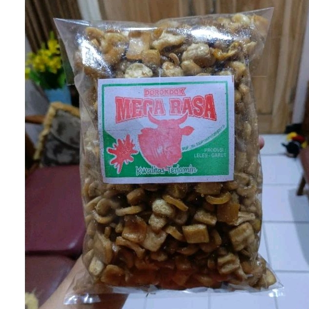 

1kg Dorokdok MENTAH (Kerupuk Kulit Sapi) Asli Leles-Garut GRATIS KARDUS DAN BUBBLE WRAP