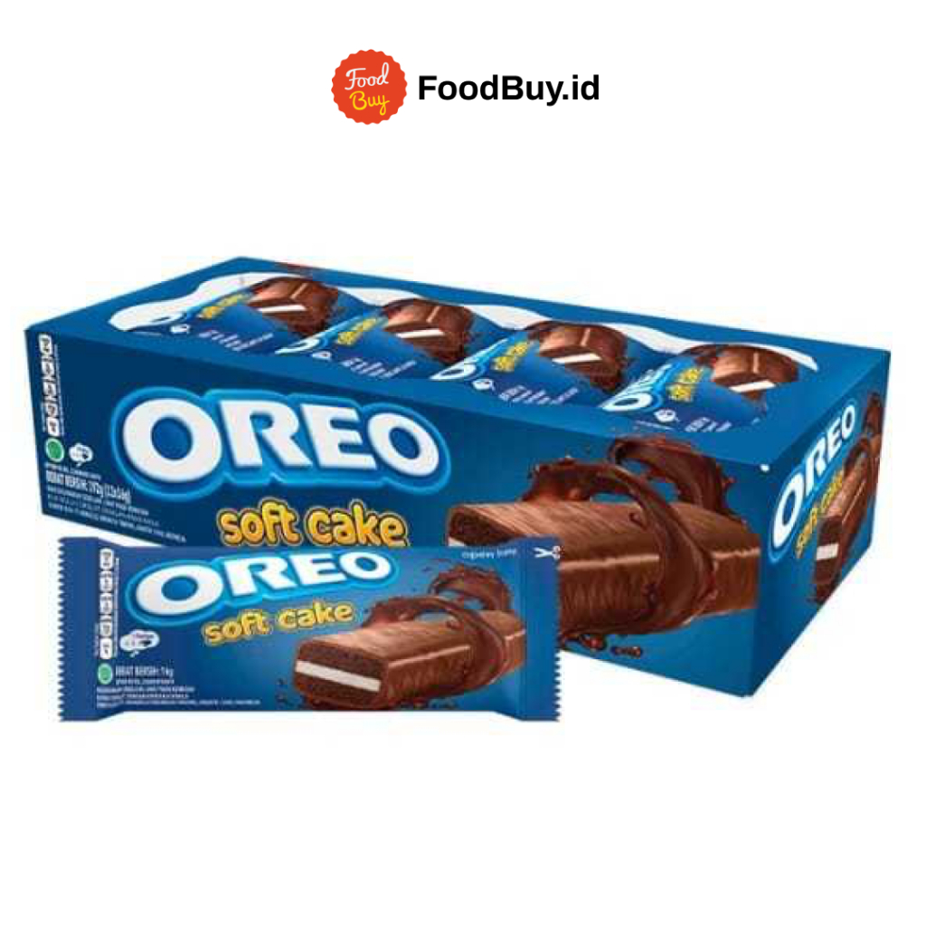 

Paket 1 Pack - Oreo Soft Cake 16gr (12 pcs)