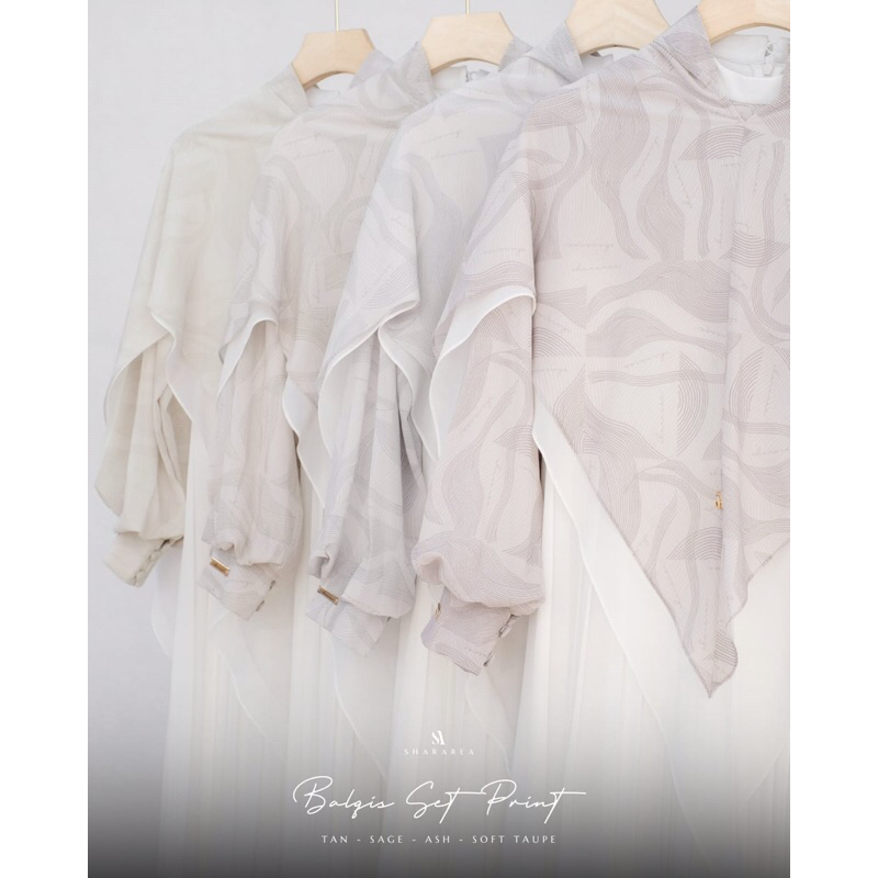 Balqis Set Syari ori by Shararea