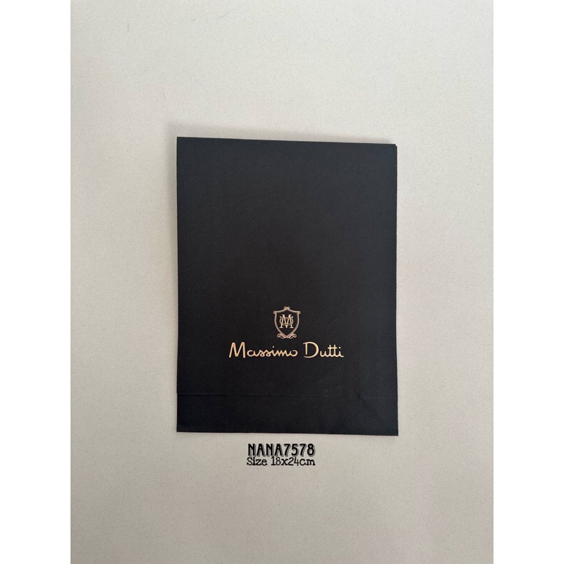 

Massimo dutti paperbag envelope / paper bag amplop