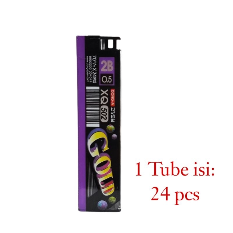 

Lead Isi Pensil Mekanik 2B 0.5mm Dong-A GOLD