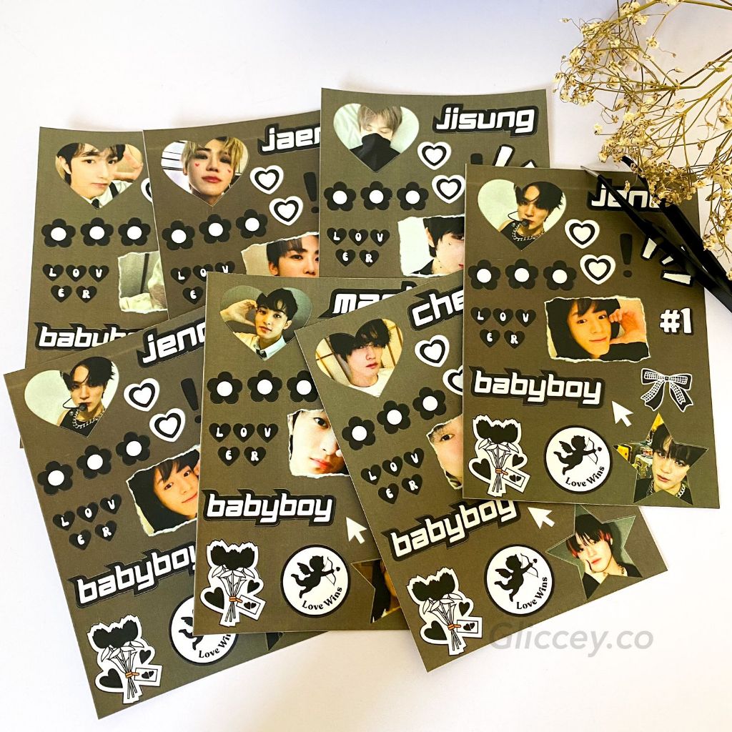 

Stiker nct dream lucu || stiker hiasan cahol scrapbook handphone || stiker nct dream kpop