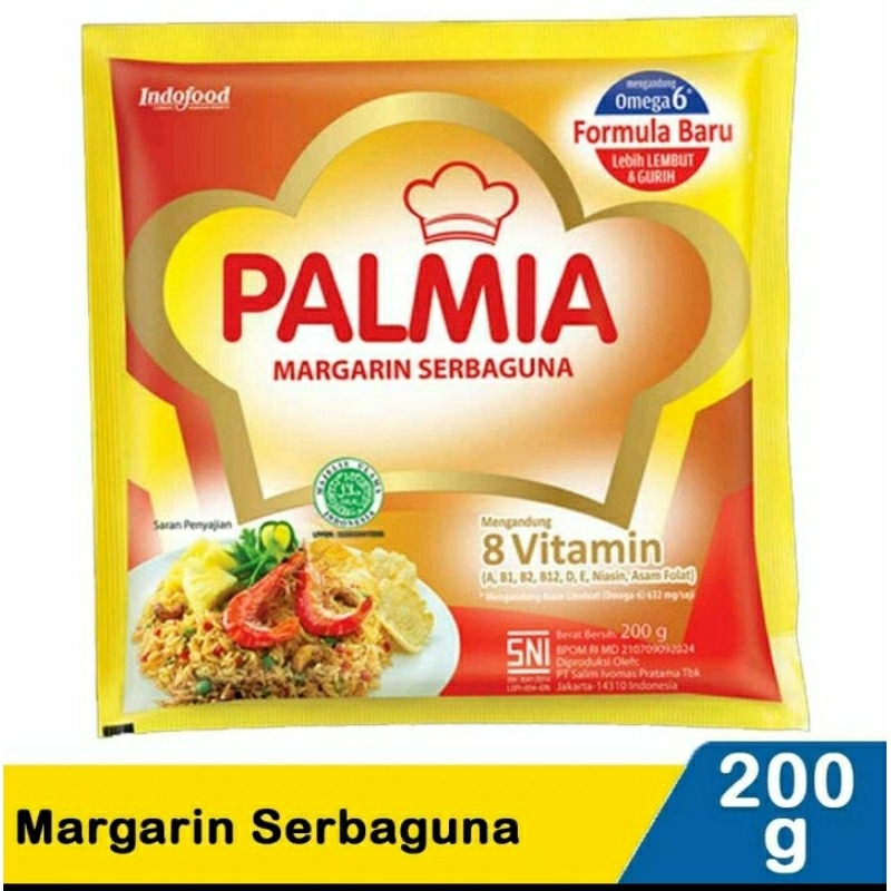 

Palmia Margarin Serbaguna 200 gram,Halal