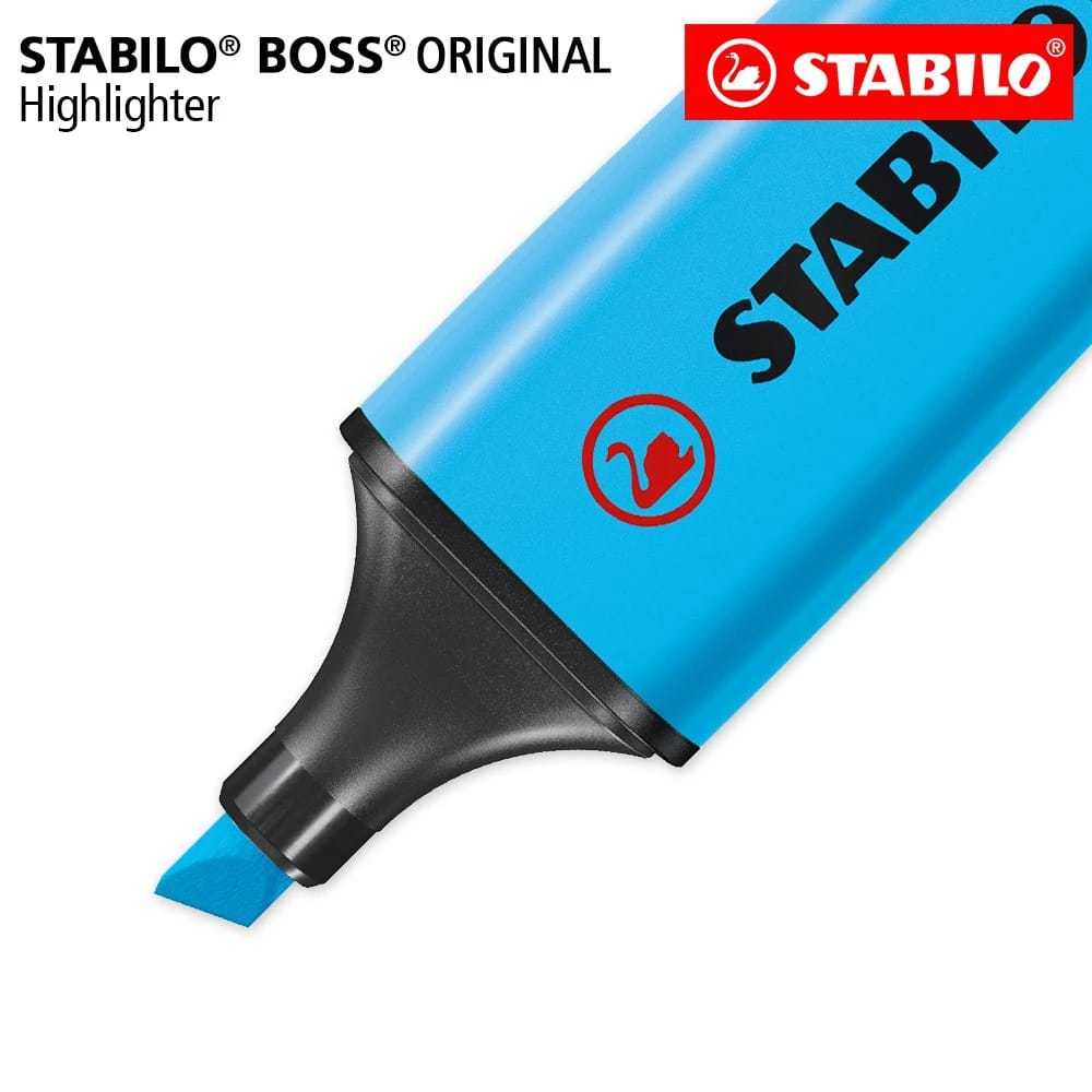 

TEXTLINER / STABILO PENANDA / HIGHLIGHTER STABILO BOSS BIRU 7031