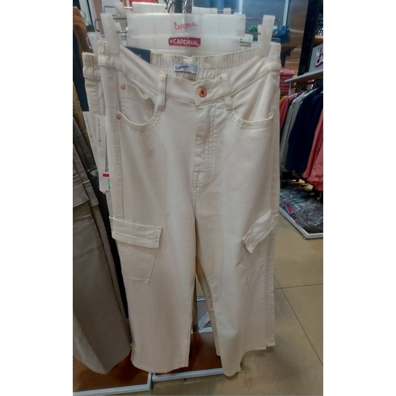 CARDINAL GIRL Celana Cargo wanita highrise size S-XXL