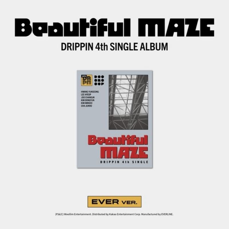 [PO] DRIPPIN - 4th Single Album [Beautiful MAZE] (EVER Ver.) / ALBUM DRIPPIN BEAUTIFUL MAZE EVER VER