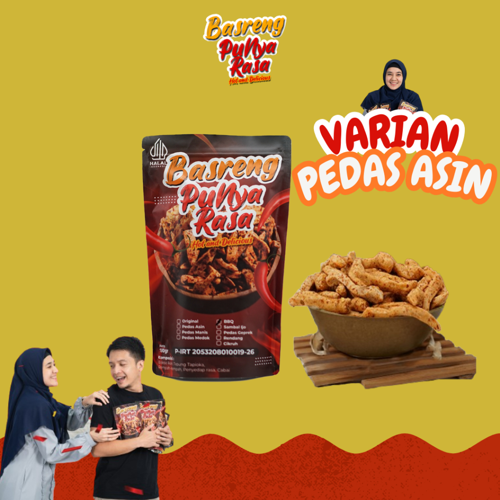

Basreng Punya Rasa Pedes Asin Cemilan Praktis Bisa COD