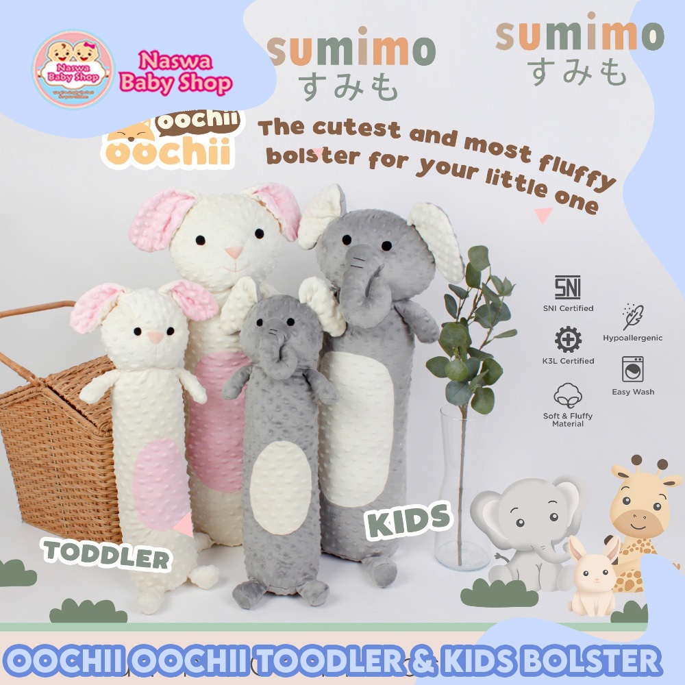 Sumimo Oochii Oochii Toddler & Kids Bolster Guling Anak