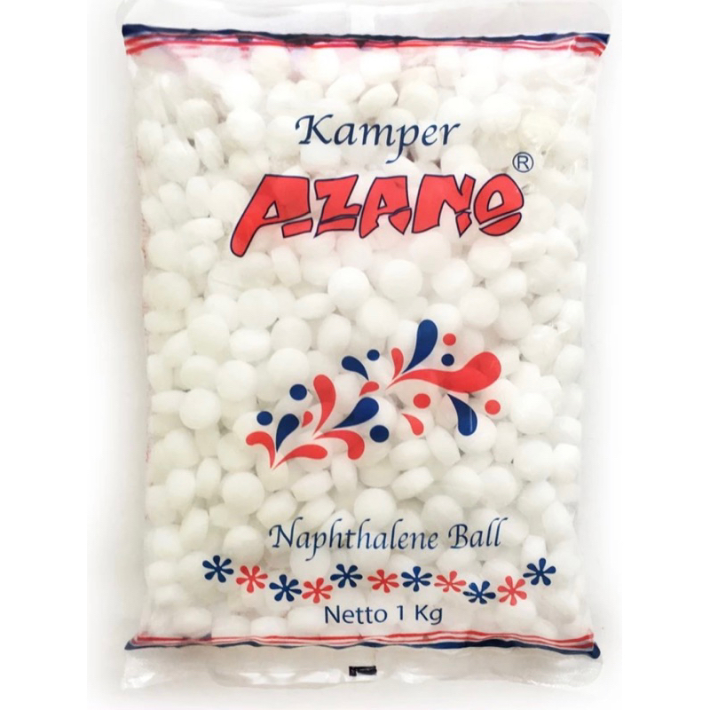 Kamper KG AZANO 1KG / Kapur Barus Azano 1 KG / 1000 Gram Kamper kapur barus kiloan bola putih termur