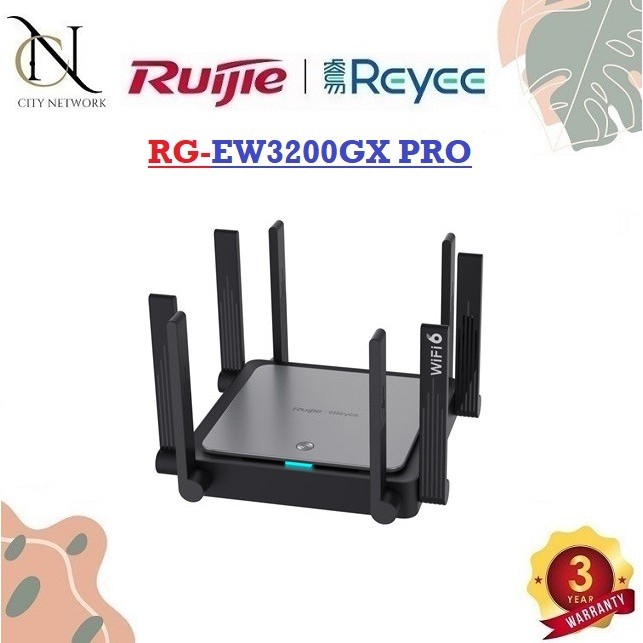 Ruijie RG-EW3200GX PRO EW3200GX 3200M Wi-Fi 6 Dual-band Gigabit Router EW3200 3200GX