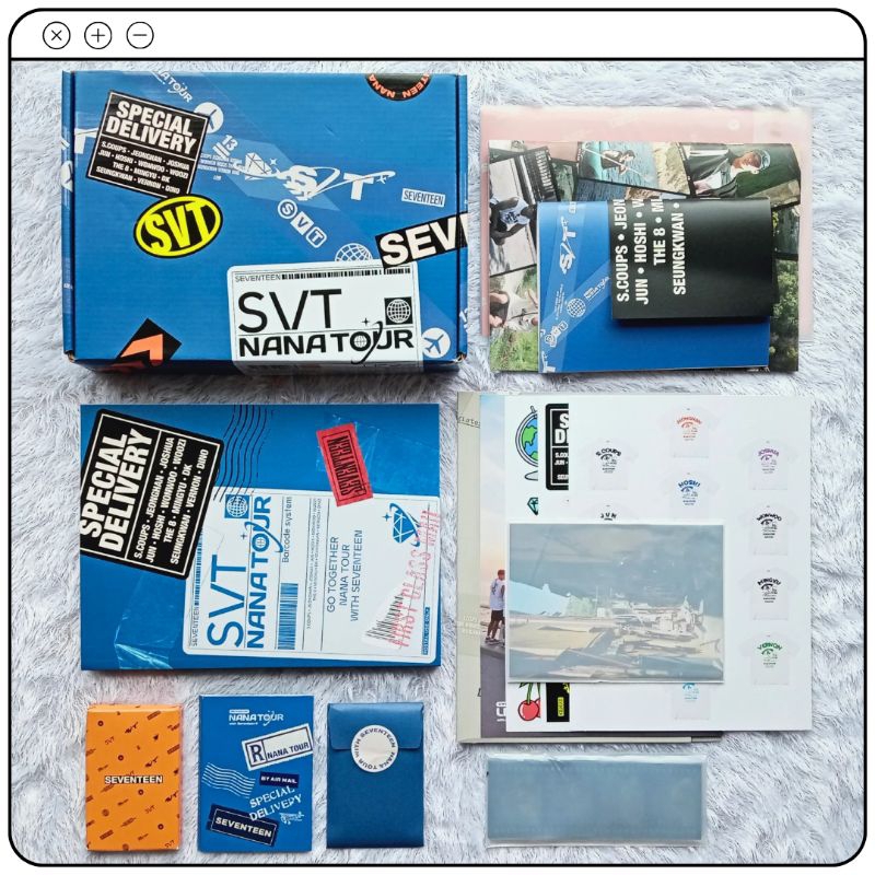 [Sharing] NANA TOUR with SEVENTEEN 2024 MOMENT PACKAGE