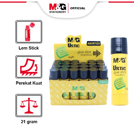 

M&G Ustic Glue/ Lem Stick strong adhesive PVA 21g