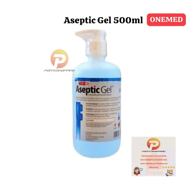 ASEPTIC GEL 500ML 'ONEMED/ASEPTIC