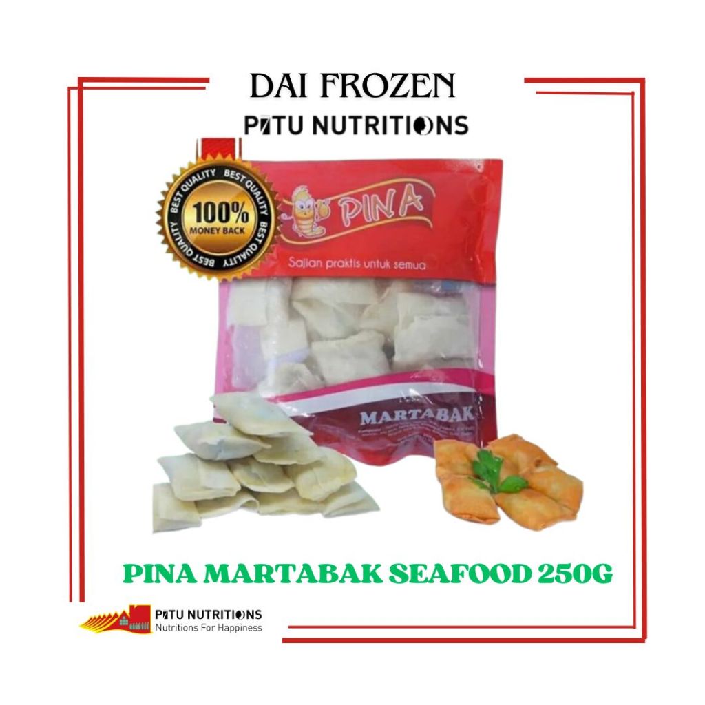 

Pina Martabak Seafood 250g