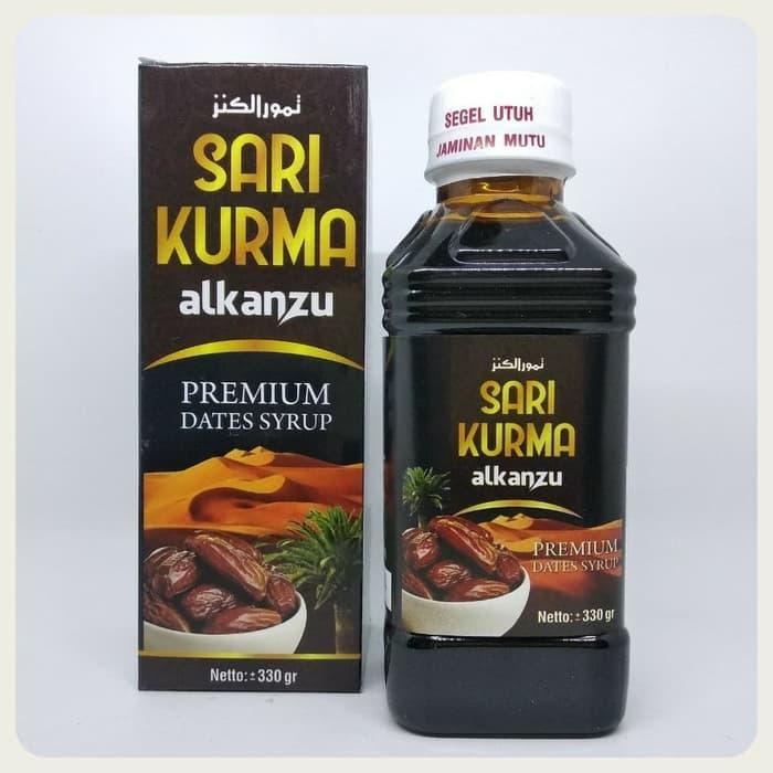 

Sari Kurma Al Khanzu Premium Dates Syrup 330gr Atasi Anemia Trombosit