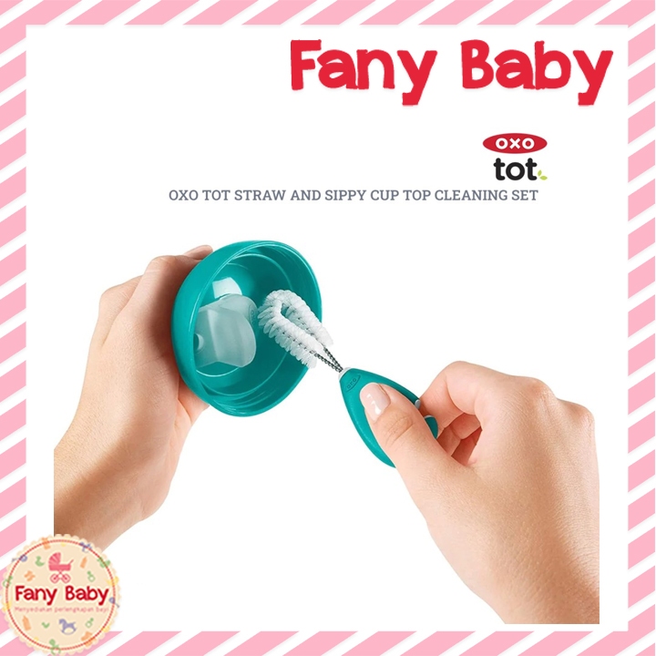 OXO TOT STRAW & SIPPY CUP TOP CLEANING SET