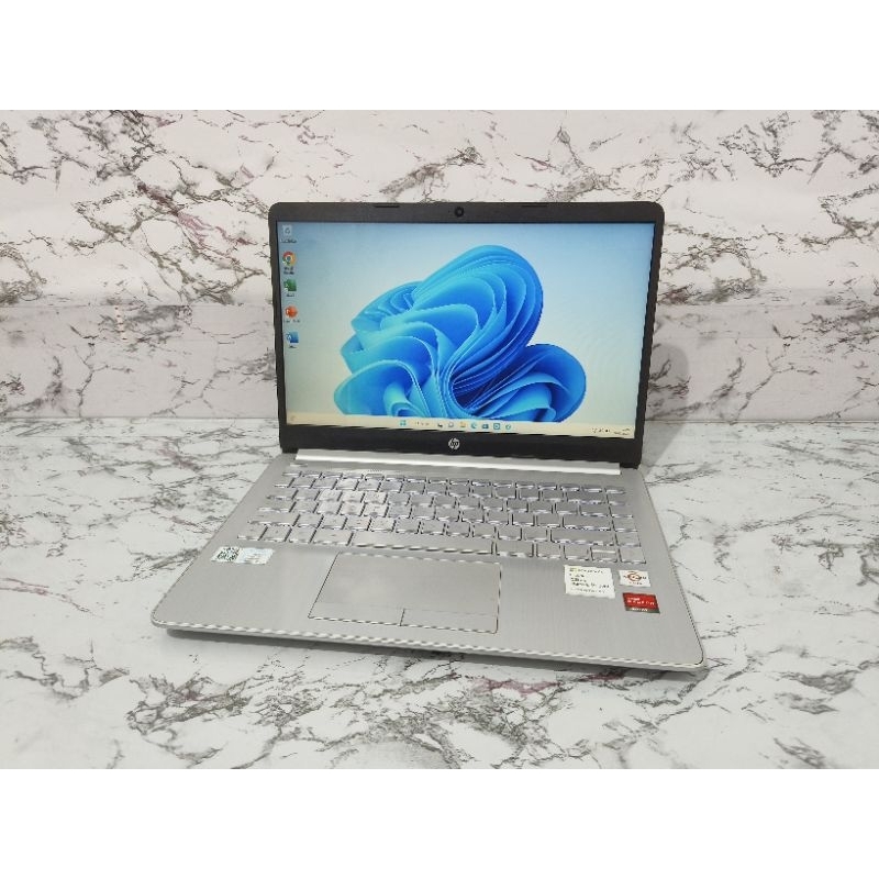LAPTOP HP 14S-DK1524AU AMD ATHLON SILVER 3050U RAM 4GB SSD 512GB