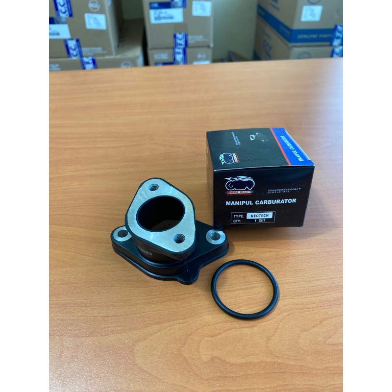 (CRUN) Manipul Carburator Neotech Lama KEH/KCT / Intake Manipol MegaPro Old / Gl Pro / Gl 100 / Inte
