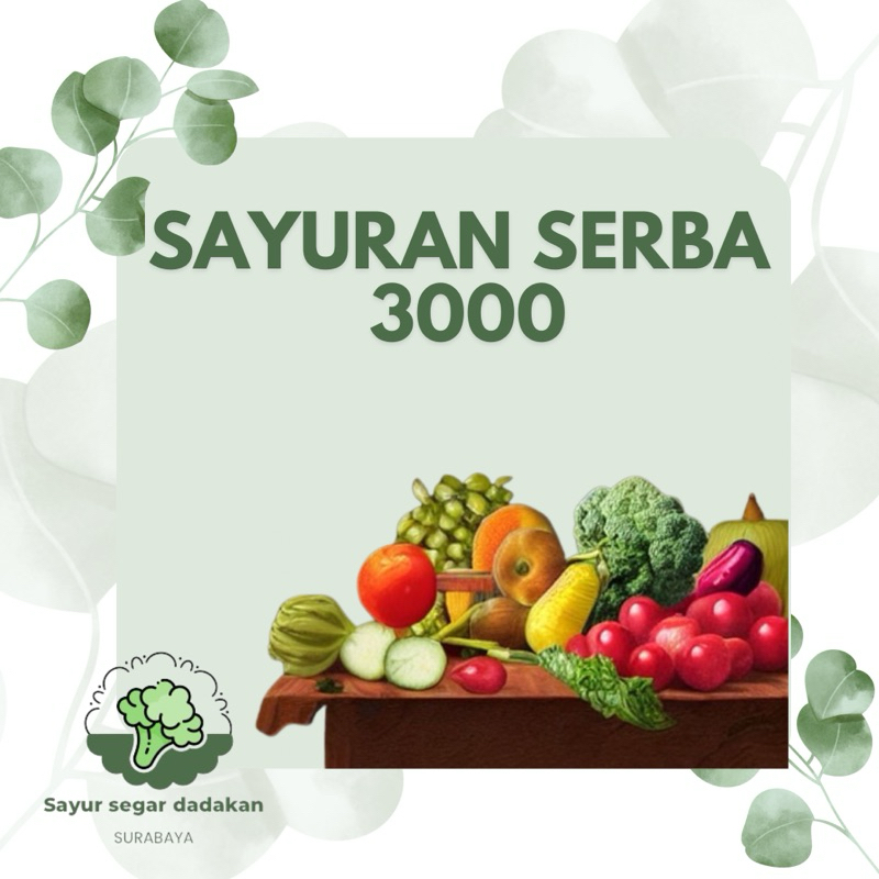 

PAKET SAYUR 3000