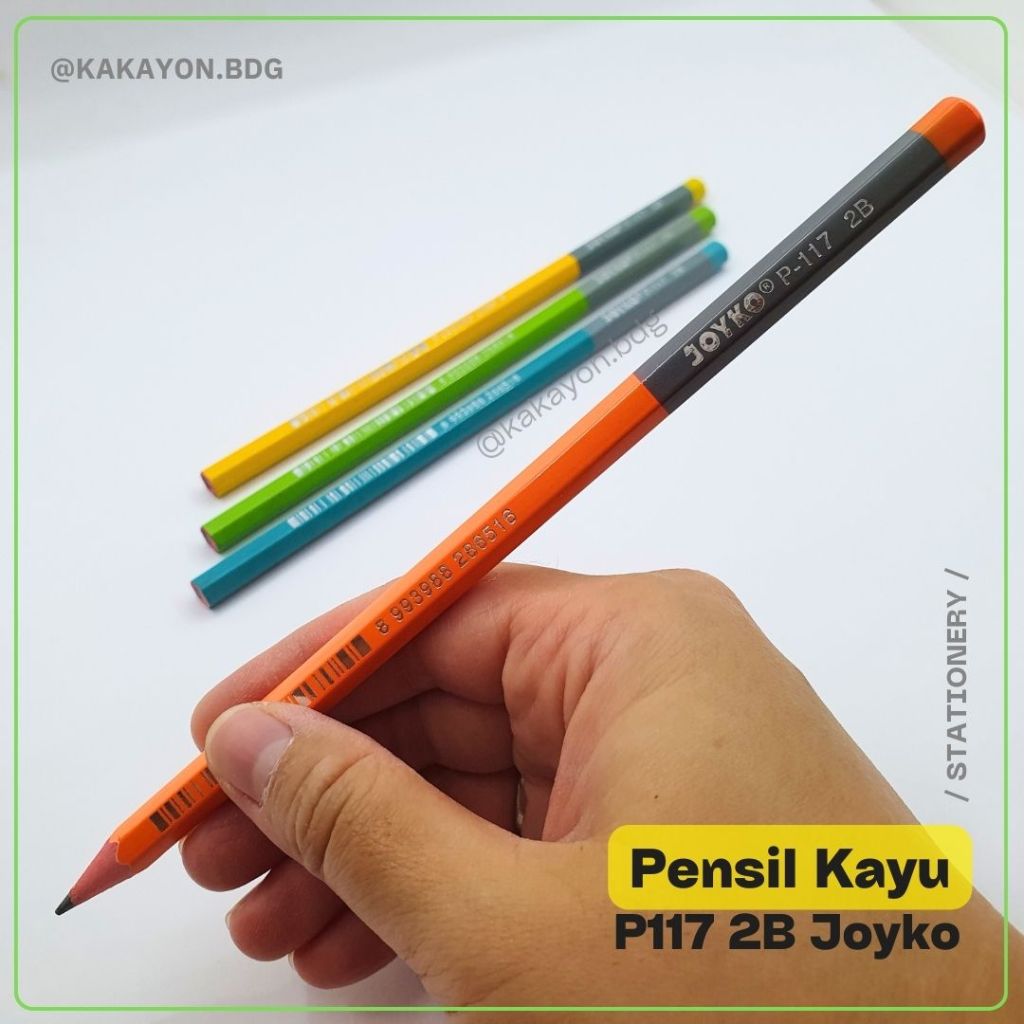 

Pensil Kayu 2B Joyko P117