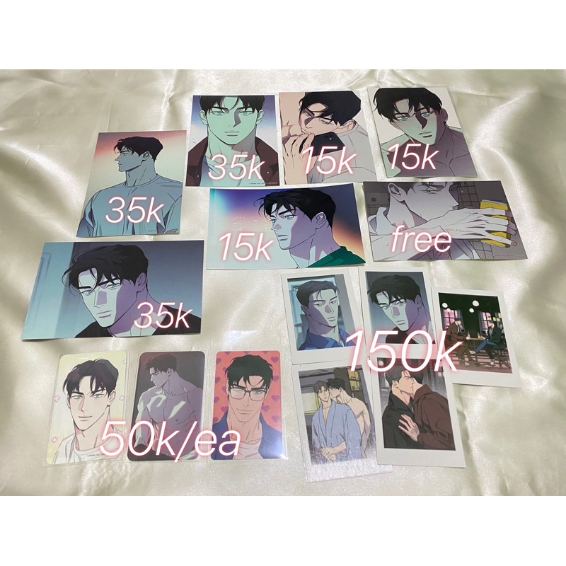 Wetsand Joseph Ian manhwa bl Postcard Photocard Polaroid