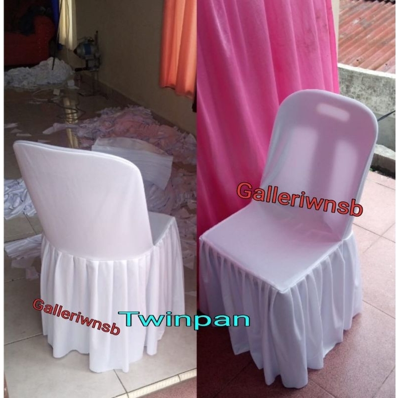sarung kursi twinpan cover kursi plastik twinpan