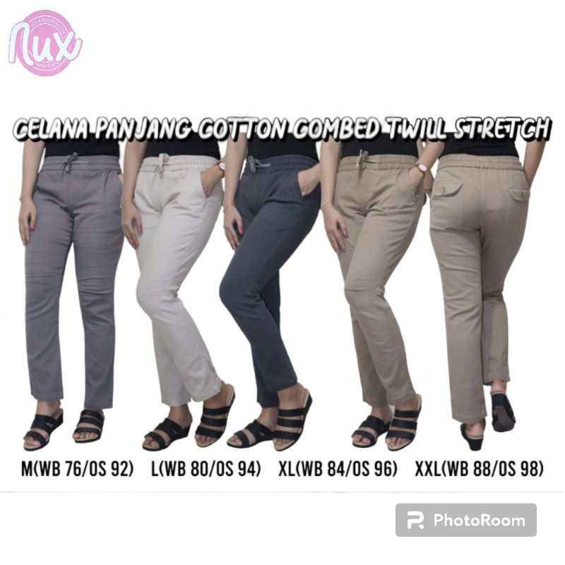 Celana panjang Chino nux Ladies