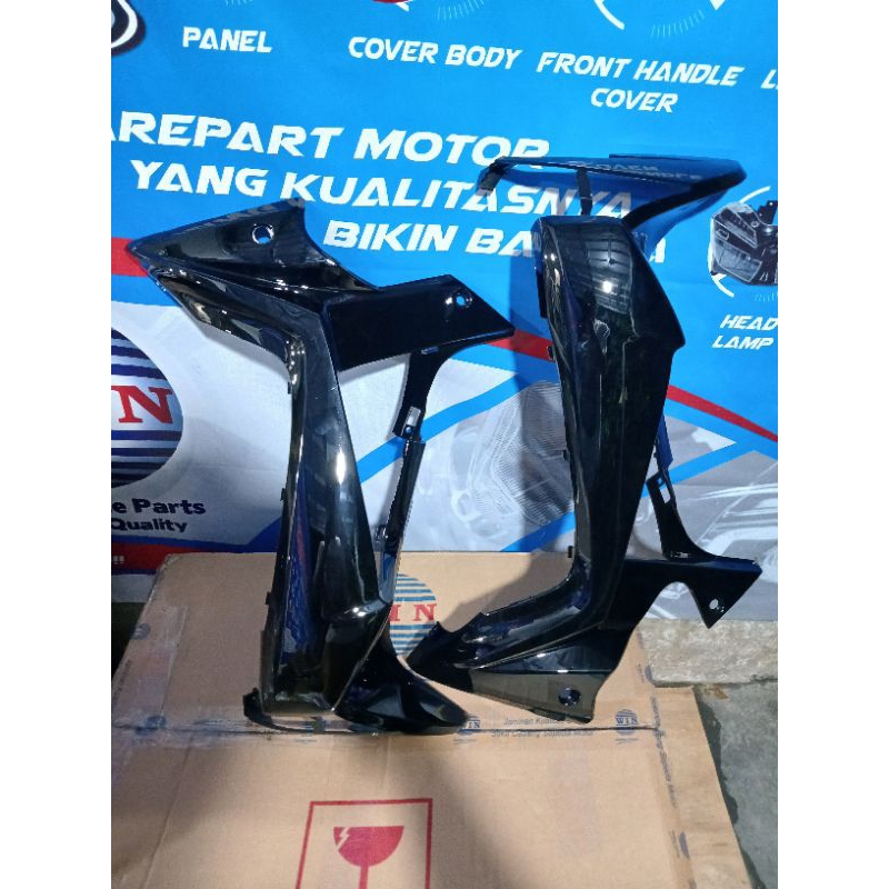 sayap luar supra x 125 2007 2008 2009 2010 2011 2912 2013 hitam/legshiled luar supra x 125 batman