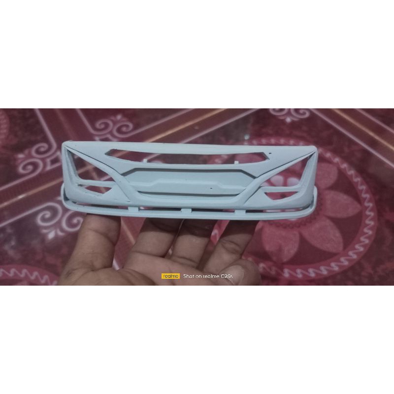 bemper miniatur truk patriot, bisa rekues ukuran