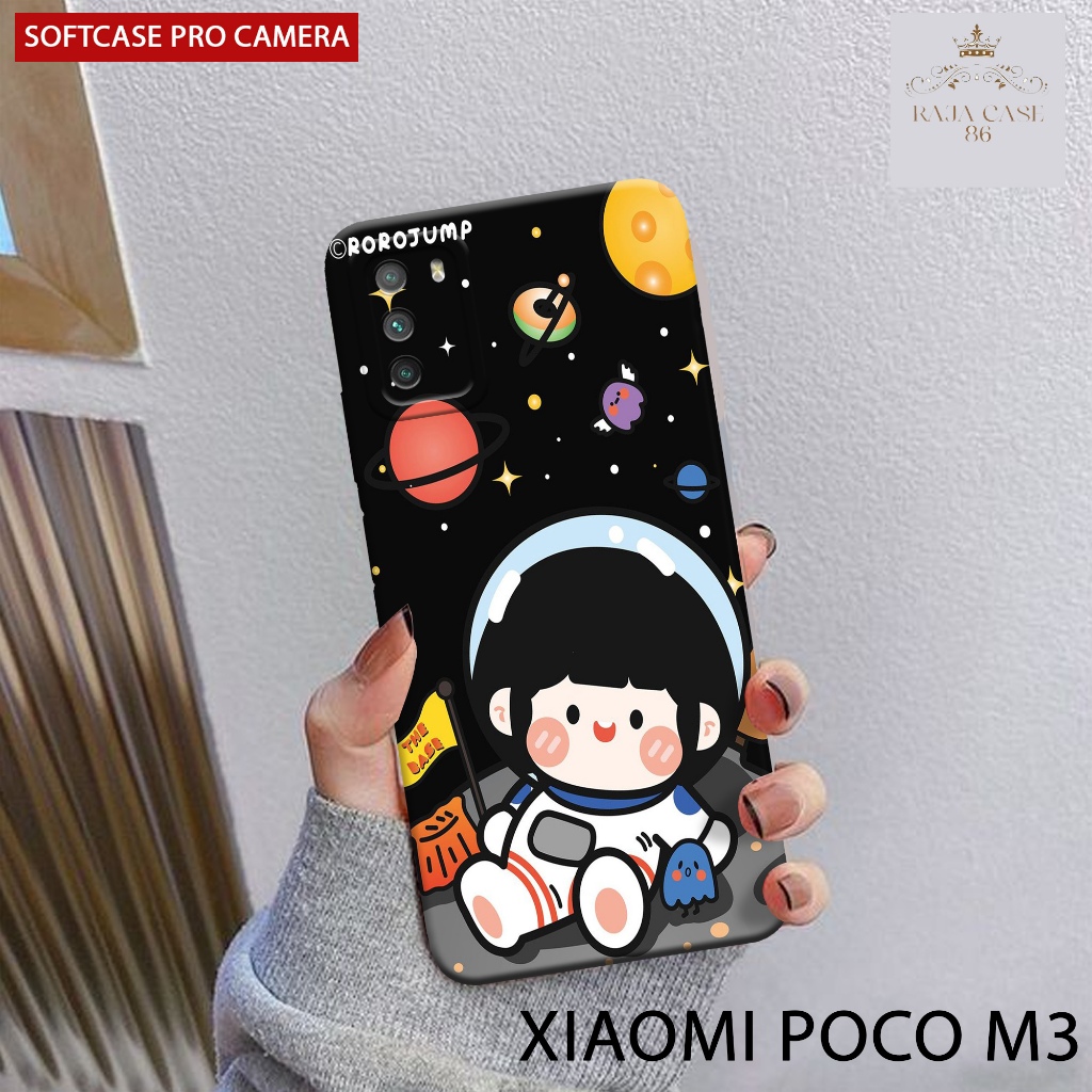 Case Poco M3 4g Terbaru - Rajacase - casing Poco M3 - Motif case Cartoon - Pelindung handphone - POC