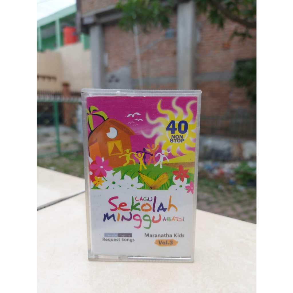 Kaset Pita Lagu Sekolah Minggu Abadi Vol3 - Jual Kaset