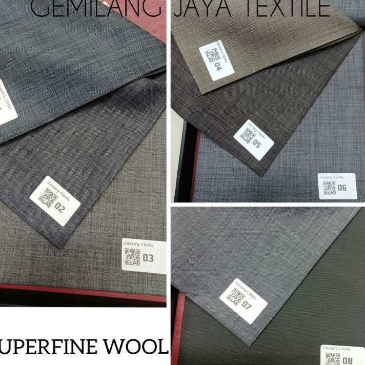 PROMO SUPERFINE WOOL KAIN JAS KAIN CELANA KAIN SERAGAM