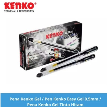 

Pen Gel Kenko Easy Gel 0.5 mm dan Pen Sika U Gel /Needle Tip 0.5 mm 1 pcs