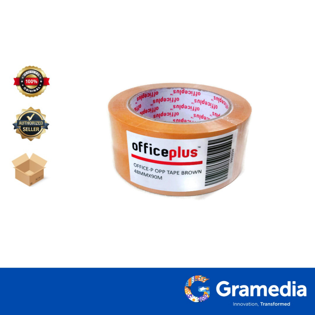 

Gramedia Surabaya-OfficePlus Opp Tape Brown 48mm x 90m