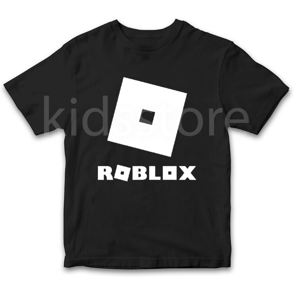 ( BISA COD ) BAJU ANAK LOGO ROBLOX KAOS ANAK LOGO ROBLOX