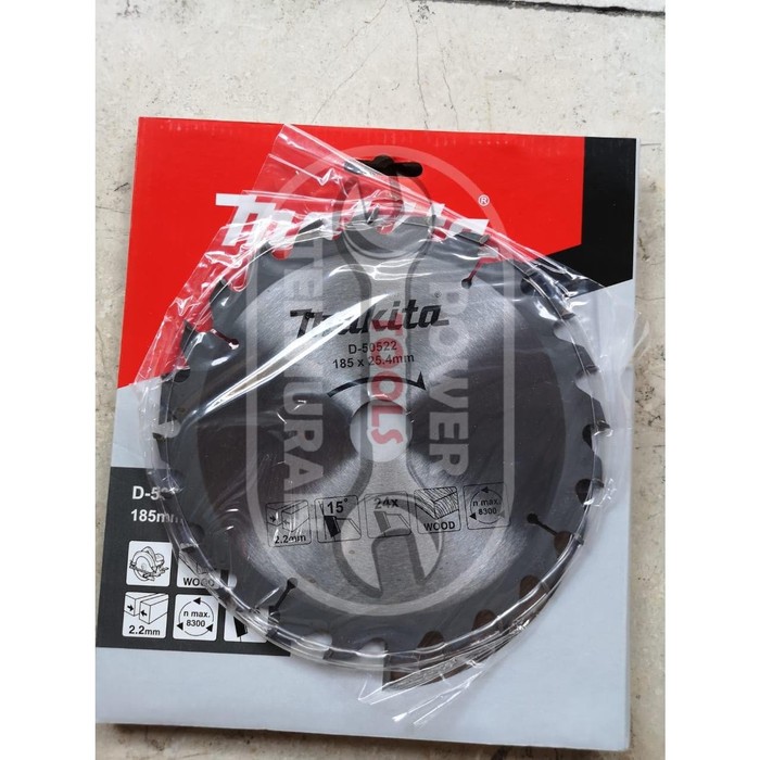 

MATA GERGAJI KAYU MAKITA 7"X24T MAKTEC TCT SAW BLADE CIRCULAR SAW