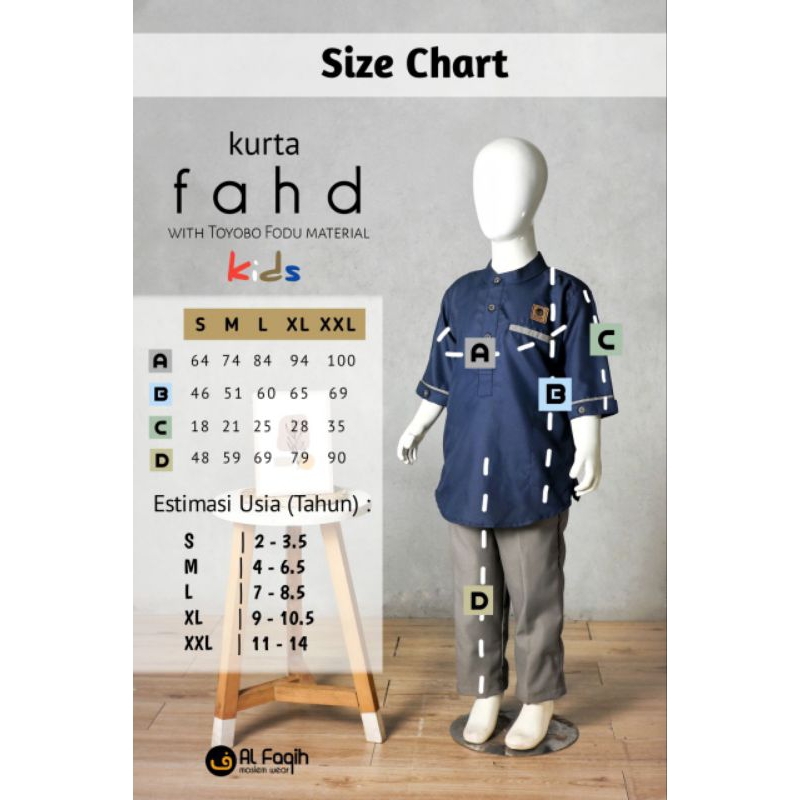 Kurta Fahd Kids by  Al Faqih Moslem