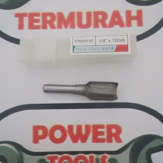 

Mata Profil Straight Bit 12 mm 1/4" shank router bit trimmer