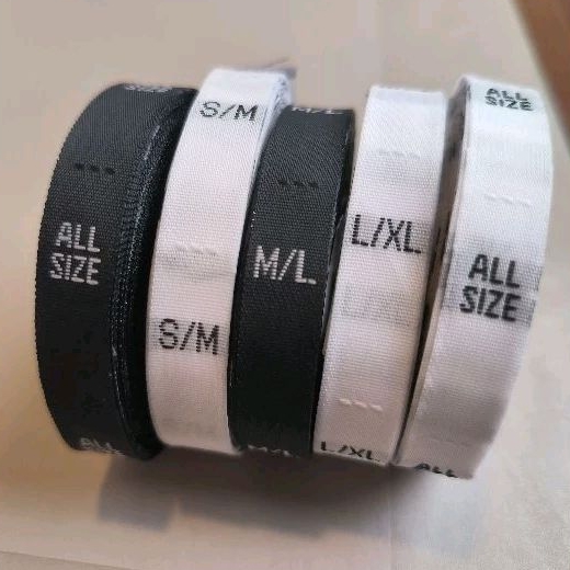 

LABEL SIZE BAJU DLL, ALL SIZE, s, m, l, xs, xl, xxl, 3xl, 4xl, 5xl, 6xl, S/M, M/L, L/XL